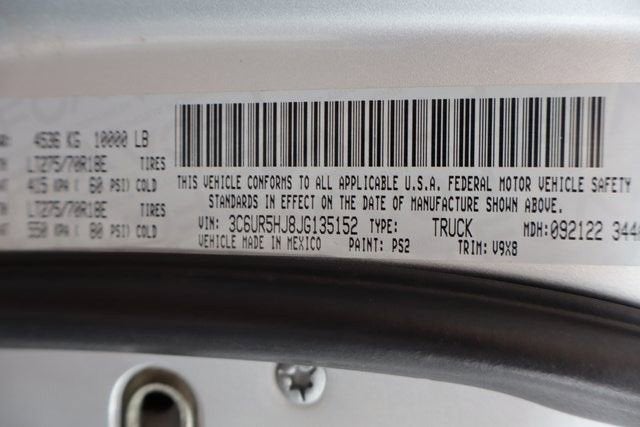 2018 RAM 2500 Tradesman