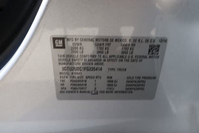 2015 GMC Sierra 1500 SLE