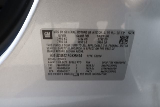 2015 GMC Sierra 1500 SLE