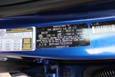 2025 Kia K4 EX