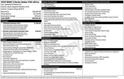 2023 BMW 3 Series 330i xDrive