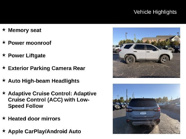 2025 Honda Pilot TrailSport