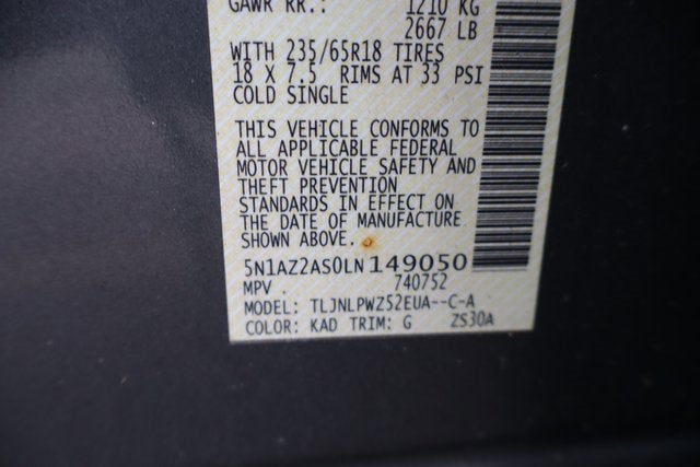 2020 Nissan Murano S