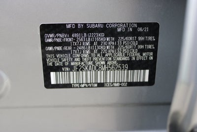 2021 Subaru Forester Base
