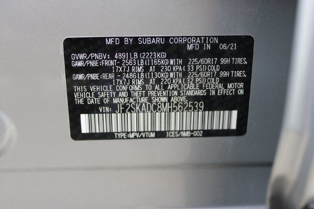 2021 Subaru Forester Base