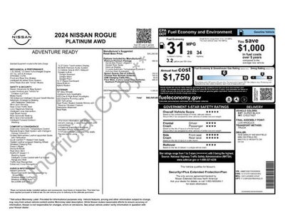 2024 Nissan Rogue Platinum