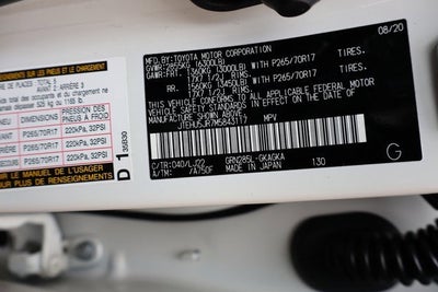 2021 Toyota 4Runner Venture