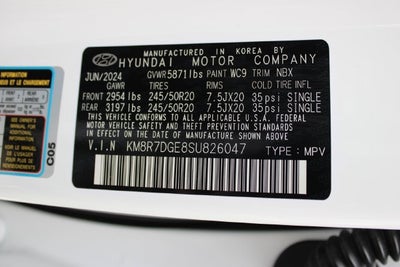 2025 Hyundai Palisade Calligraphy