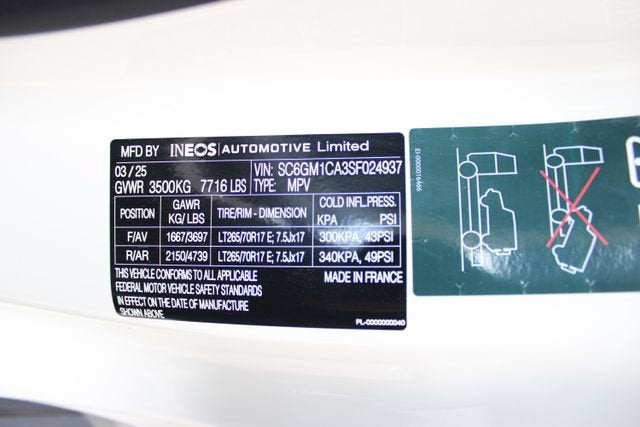 2025 INEOS Grenadier Station Wagon Trialmaster Edition